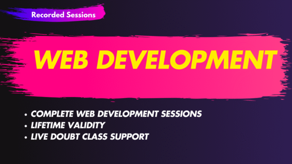 Web Development Complete Course With Projects