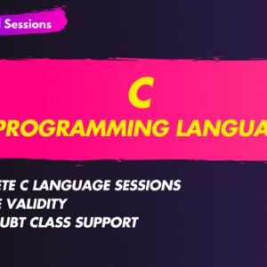 C Programming Language - Recorded Video Lectures