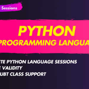 Python Programming Language - Recorded Video Lectures