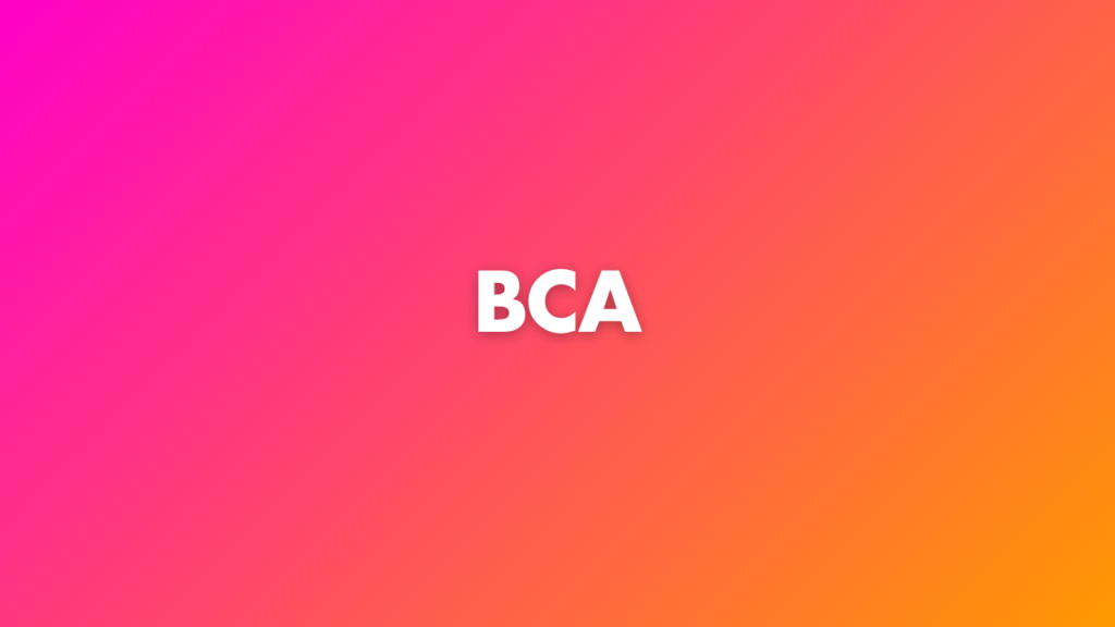 BCA