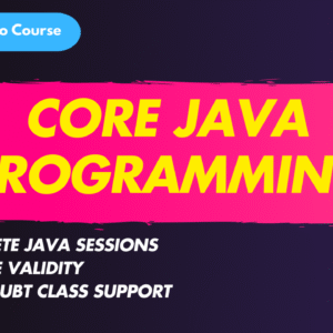 Core Java Recorded Course