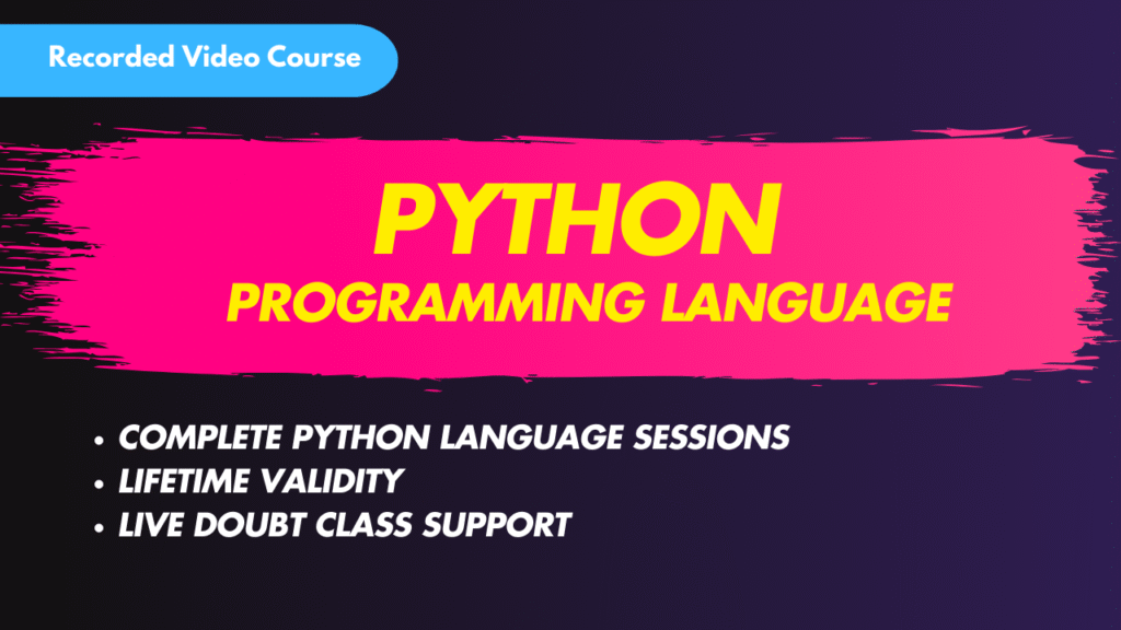 Python for AI Recorded Course
