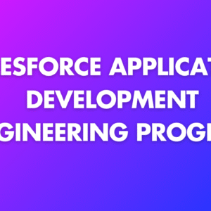 Salesforce Application Development Engineering Program