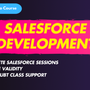 Salesforce Development Recorded Course